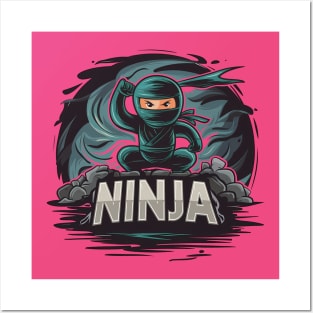 Ninja Design Posters and Art